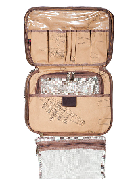 Aero Squadron Leather Travel Kit