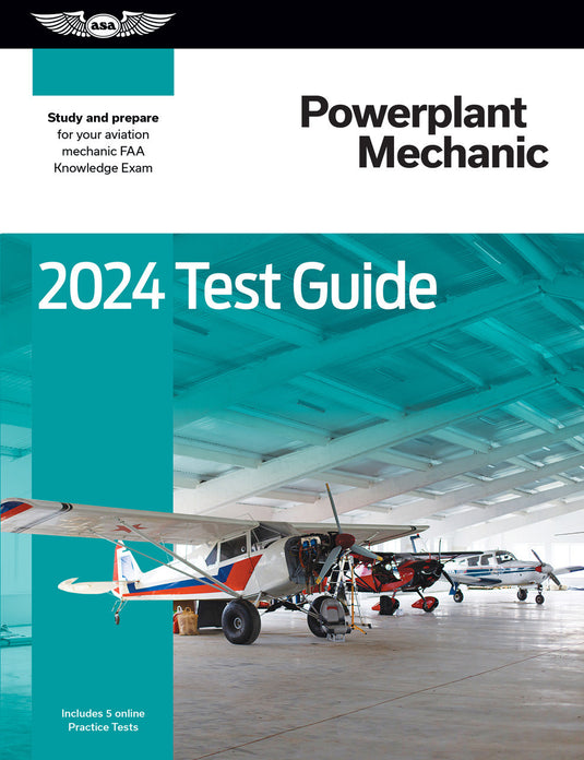ASA Powerplant Mechanic Test Guide -  2024