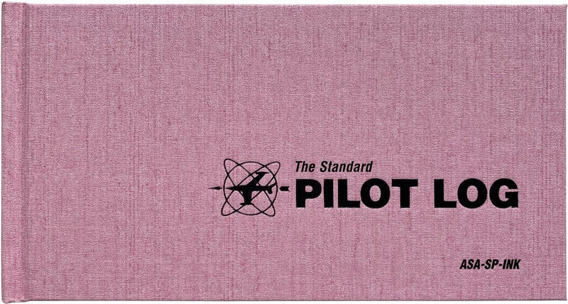 Load image into Gallery viewer, ASA The Standard™ Pilot Log Book - Pink

