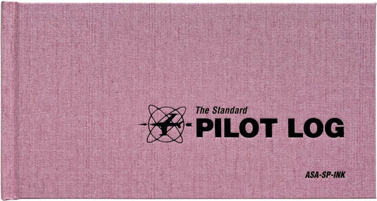 ASA The Standard™ Pilot Log Book - Pink