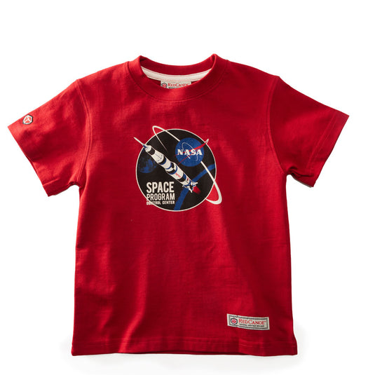 Red Canoe Kids Space Program T-Shirt, Heritage Red