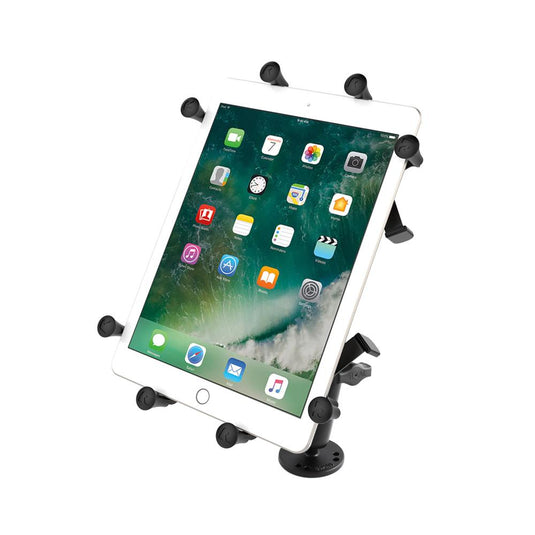 RAM X-Grip Drill-Down Double Ball Mount for 9"-10" Tablets