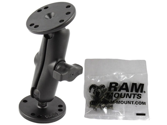 RAM Double Ball Mount with Hardware for Garmin GPSMAP + More