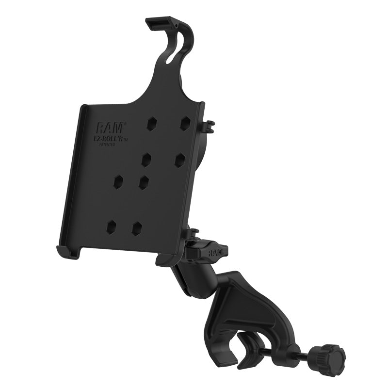 Load image into Gallery viewer, RAM EZ-Roll&#39;r Cradle with Yoke Clamp Mount for Apple iPad mini 6
