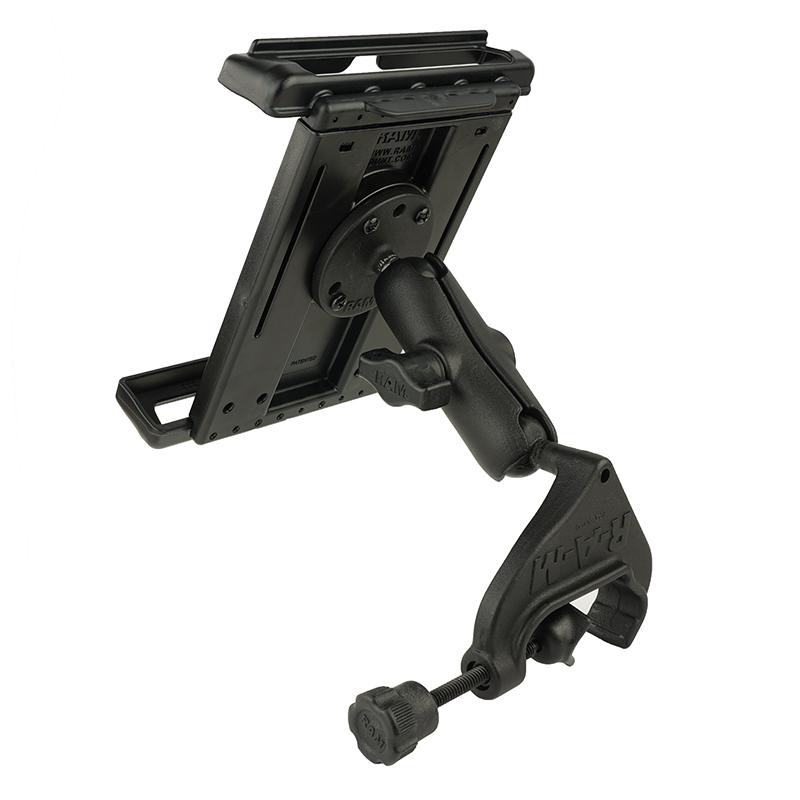 Load image into Gallery viewer, RAM Tab-Tite Yoke Clamp Mount for iPad mini with Heavy Duty Cases
