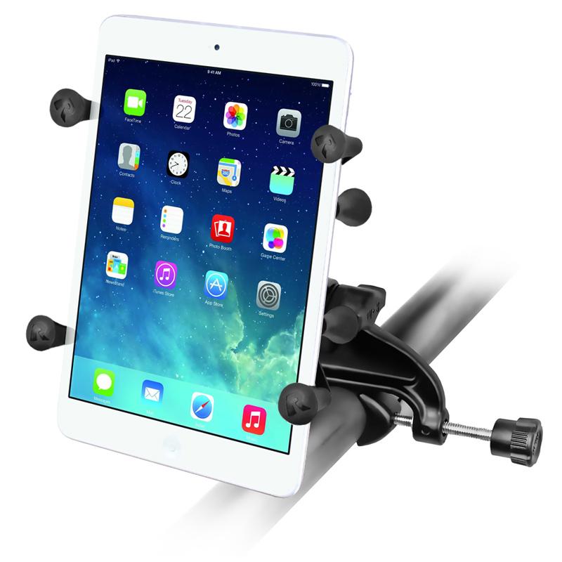 Load image into Gallery viewer, RAM X-Grip Mount with Yoke Clamp Base for 7&quot;-8&quot; Tablets
