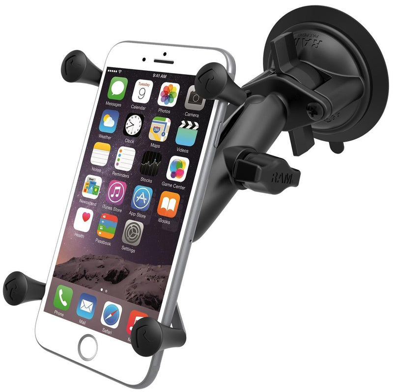 Load image into Gallery viewer, RAM X-Grip Large Phone Mount with RAM Twist-Lock Suction Cup Base
