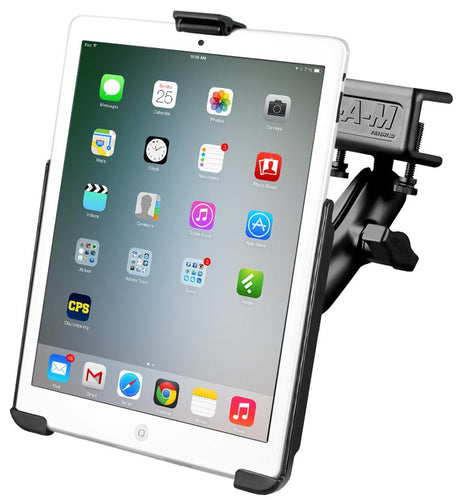 RAM EZ-Roll'r for iPad mini Gen 1-3 with Glare Shield Clamp Base