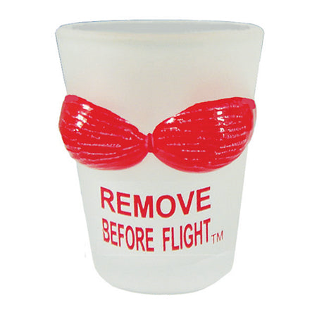Remove Before Flight Bikini Shot Glass