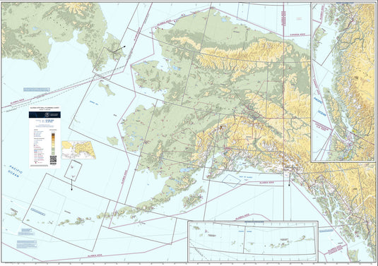 Alaska VFR Wall Planning Chart - Flat