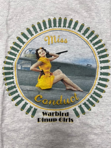 Warbird Pinup Girls T-Shirt - Miss Conduct