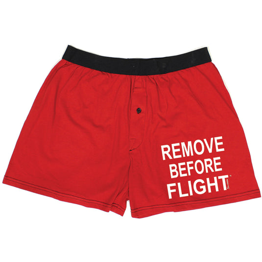 Remove Before Flight Boxers - Select Size