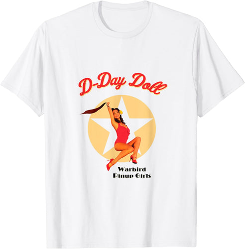Warbird Pinup Girls T-Shirt - D-Day Doll
