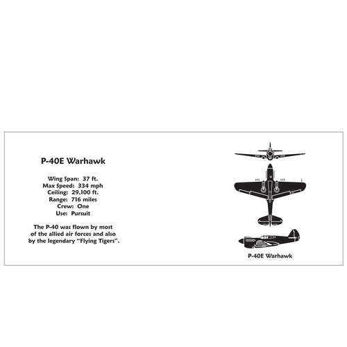 P-40E Warhawk Coffee Mug