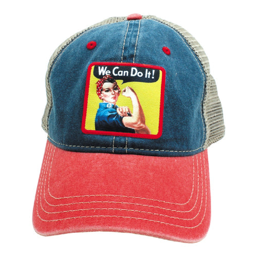 Rosie the Riveter “We Can Do It” Cap
