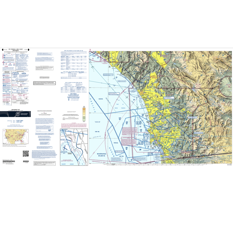 Load image into Gallery viewer, San Diego Terminal Area Chart - Select Cycle Date
