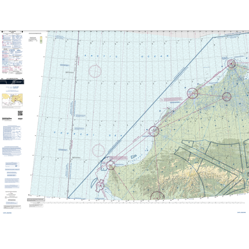 Load image into Gallery viewer, Cape Lisburne Sectional Chart - Select Cycle Date
