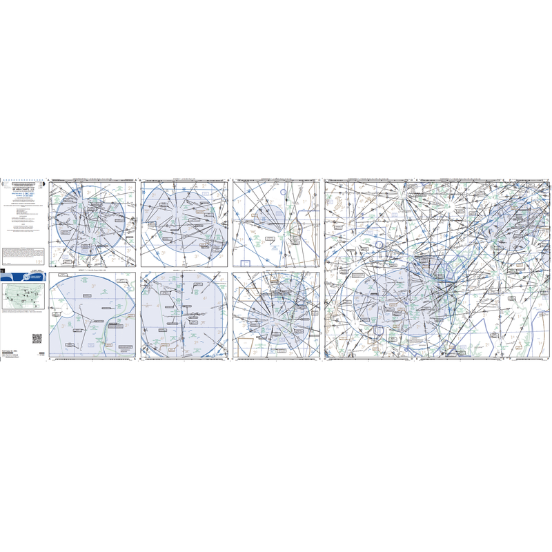 Load image into Gallery viewer, FAA Chart: Enroute IFR Low Altitude Area Chart US - A1/A2 - Select Cycle Date
