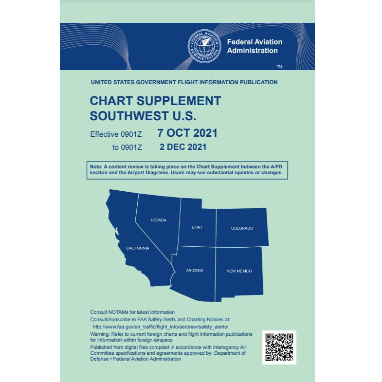 Load image into Gallery viewer, Chart Supplement - Southwest U.S. - Select Cycle Date
