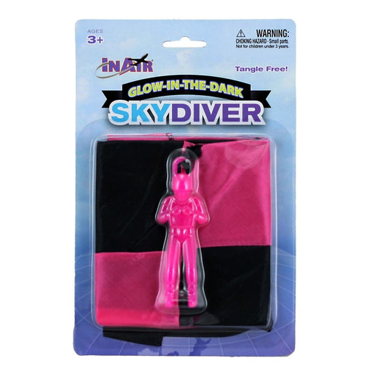 Glow-In-The-Dark Skydiver - Select Color