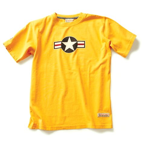 Load image into Gallery viewer, Red Canoe USAF Men&#39;s Yellow T-Shirt
