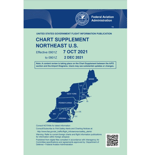 Chart Supplement - Northeast U.S. - Select Cycle Date