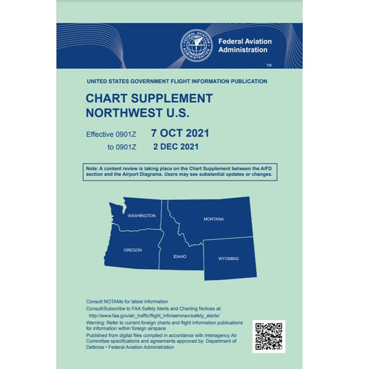 Chart Supplement - Northwest U.S. - Select Cycle Date