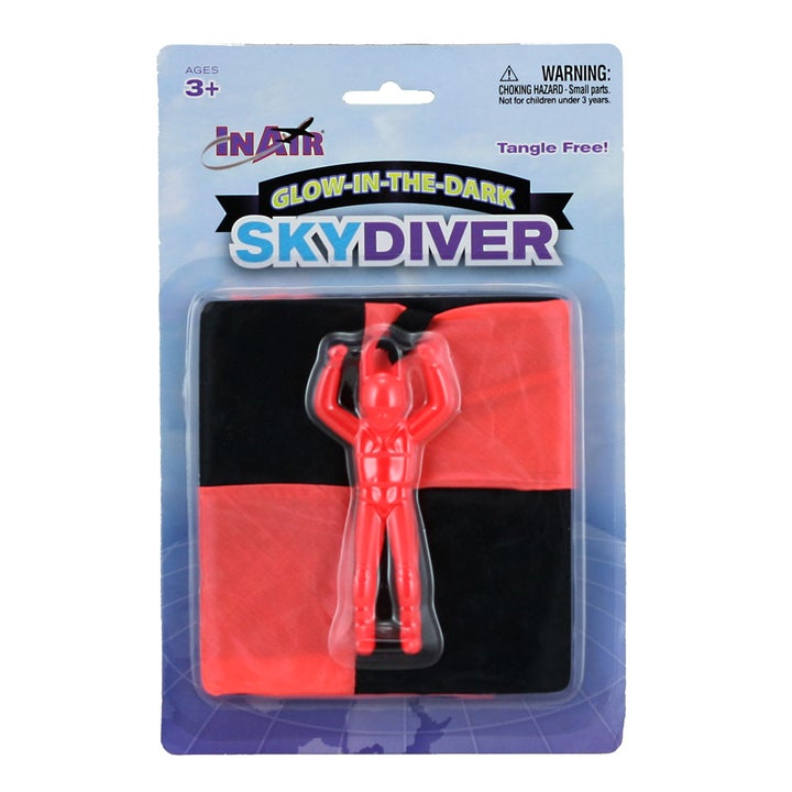 Load image into Gallery viewer, Glow-In-The-Dark Skydiver - Select Color
