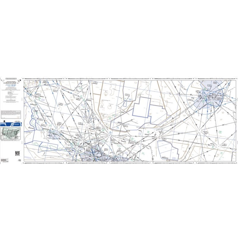 Load image into Gallery viewer, FAA Chart: Enroute IFR Low Altitude Chart US (L-Charts) - L7/8 - Select Cycle Date
