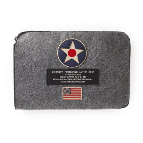 Load image into Gallery viewer, Red Canoe US Roundel Laptop Case
