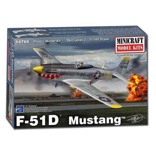 F-51D "Mustang" - 1/144 Scale Model
