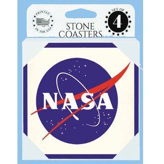 NASA Meatball Logo Coaster Set