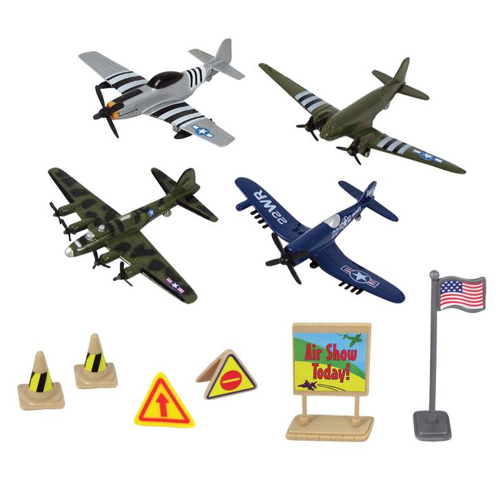 Load image into Gallery viewer, WWII Warbirds Backpack Playset
