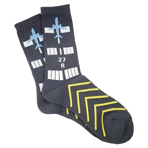RUNWAY Design, Premium Crew Socks, 1- Pair