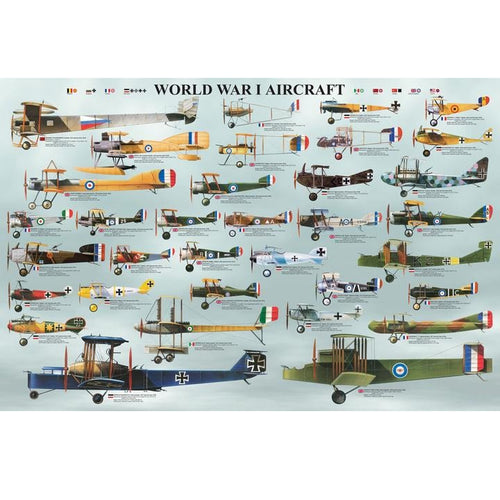 World War I Aircraft Poster