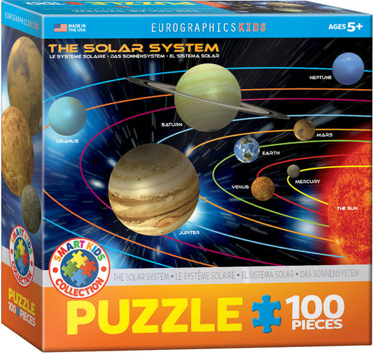 The Solar System - 100-Piece Puzzle