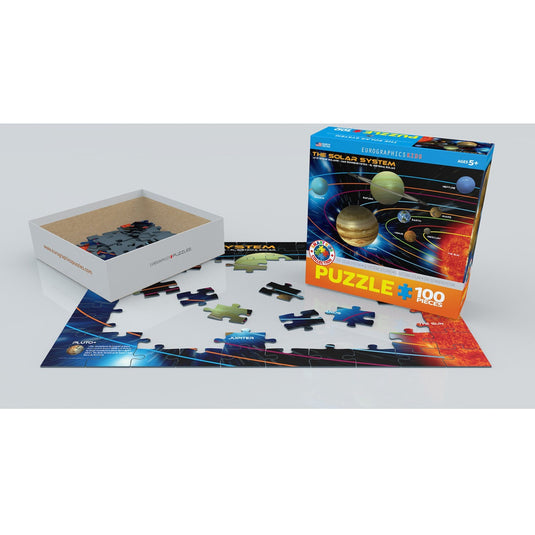 The Solar System - 100-Piece Puzzle