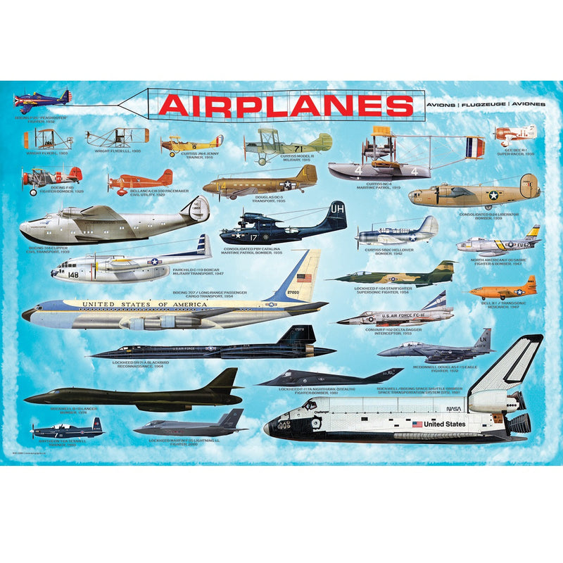 Load image into Gallery viewer, Airplanes - 100-Piece Puzzle
