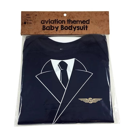 Load image into Gallery viewer, The Pilot Uniform Baby Bodysuit
