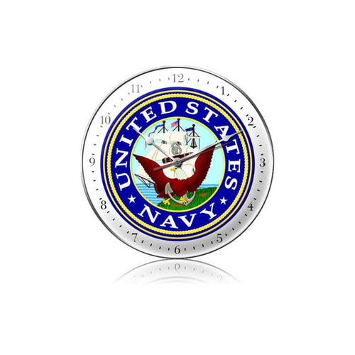 US Navy 18 x 18 Clock - C071