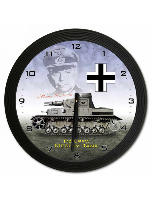 Panzer Heinze 18 x 18 Clock - C108