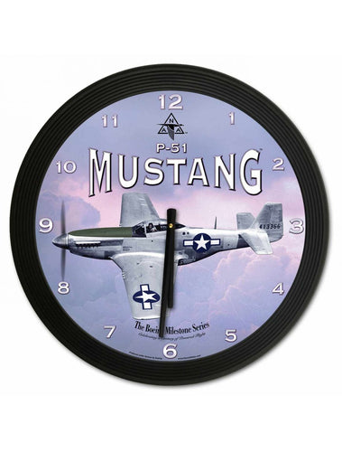 Milestone P-51 18 x 18 Clock - C109