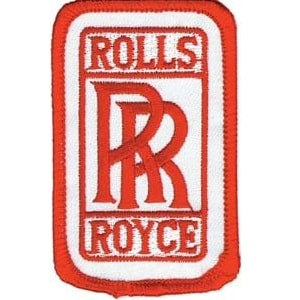 Rolls Royce Embroidered Patch