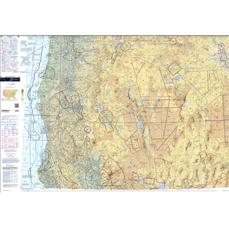 Load image into Gallery viewer, Klamath Falls Sectional Chart - Select Cycle Date
