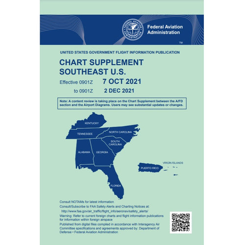 Chart Supplement - Southeast U.S. - Select Cycle Date