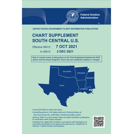 Chart Supplement - South Central U.S. - Select Cycle Date