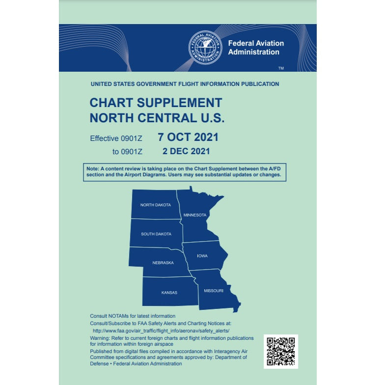 Load image into Gallery viewer, Chart Supplement - North Central U.S. - Select Cycle Date
