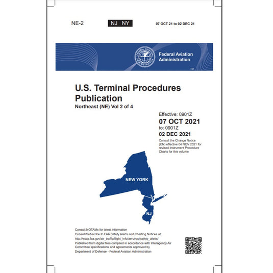 FAA IFR Terminal Procedures Bound Northeast (NE-2) Vol 2 of 4 - Select Cycle Date