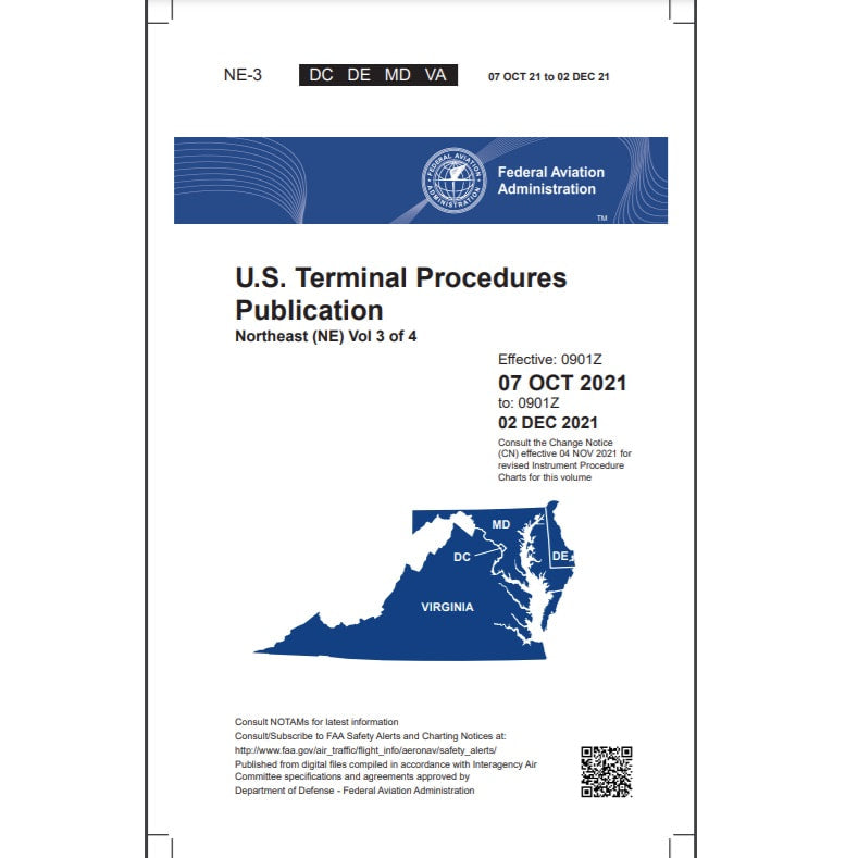 Load image into Gallery viewer, FAA IFR Terminal Procedures Bound Northeast (NE-3) Vol 3 of 4 - Select Cycle Date
