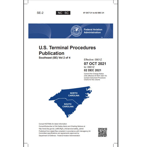 FAA IFR Terminal Procedures Bound Southeast (SE-2) Vol 2 of 4 - Select Cycle Date